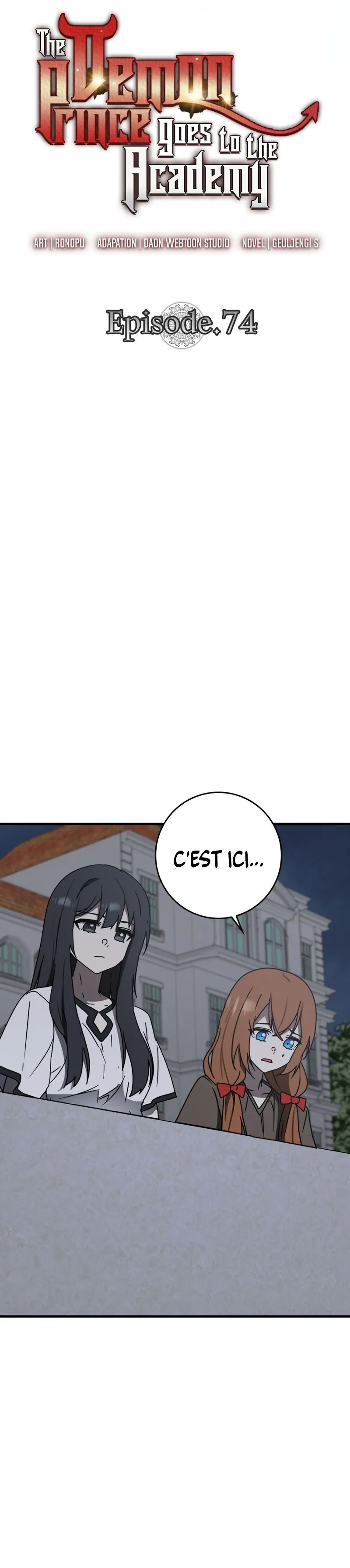 The Demon Prince goes to the Academy Chapitre 74 - Page 22