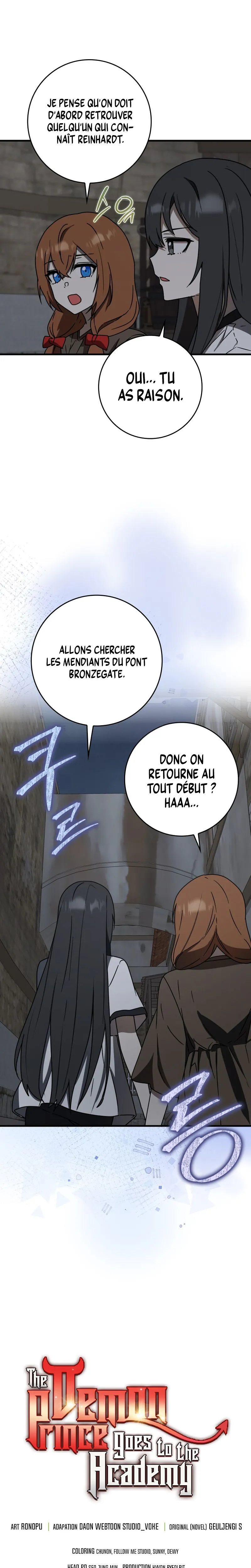 The Demon Prince goes to the Academy Chapitre 74 - Page 33