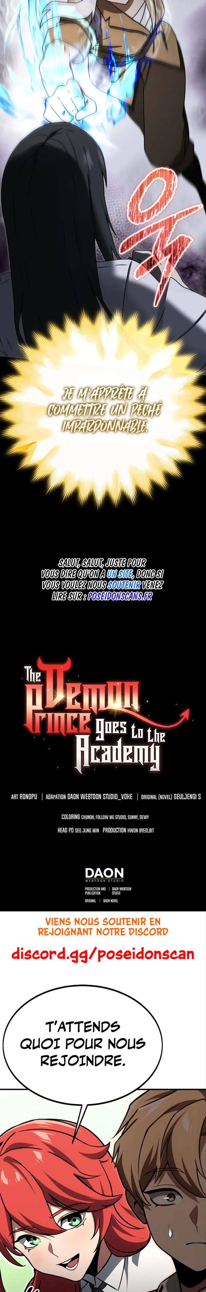 The Demon Prince goes to the Academy Chapitre 75 - Page 37