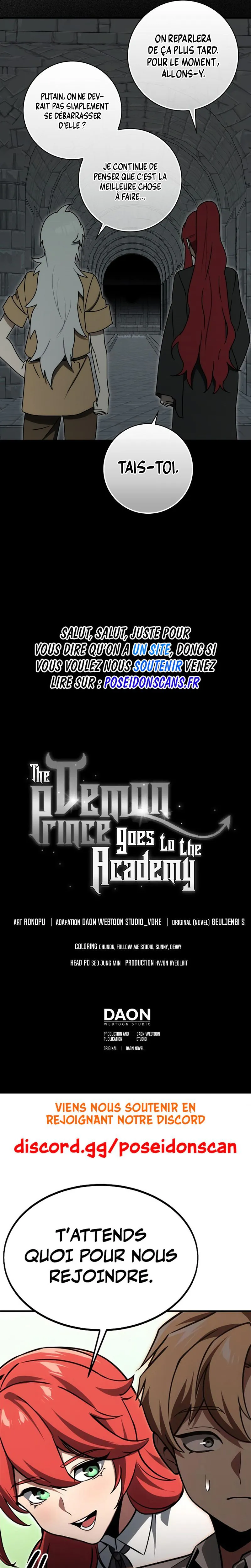 The Demon Prince goes to the Academy Chapitre 76 - Page 36