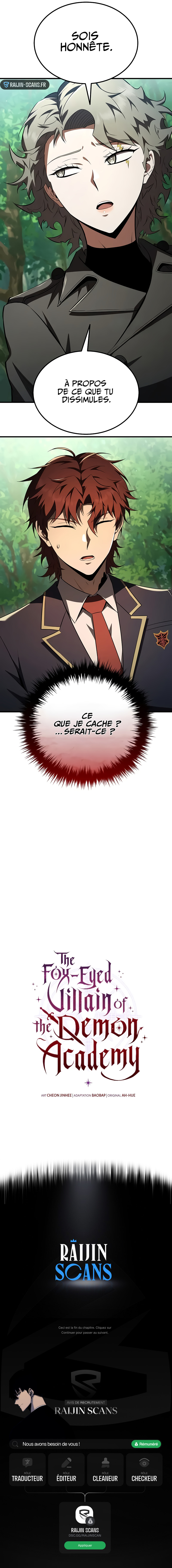 The Fox-Eyed Villain of the Demon Academy Chapitre 57 - Page 19