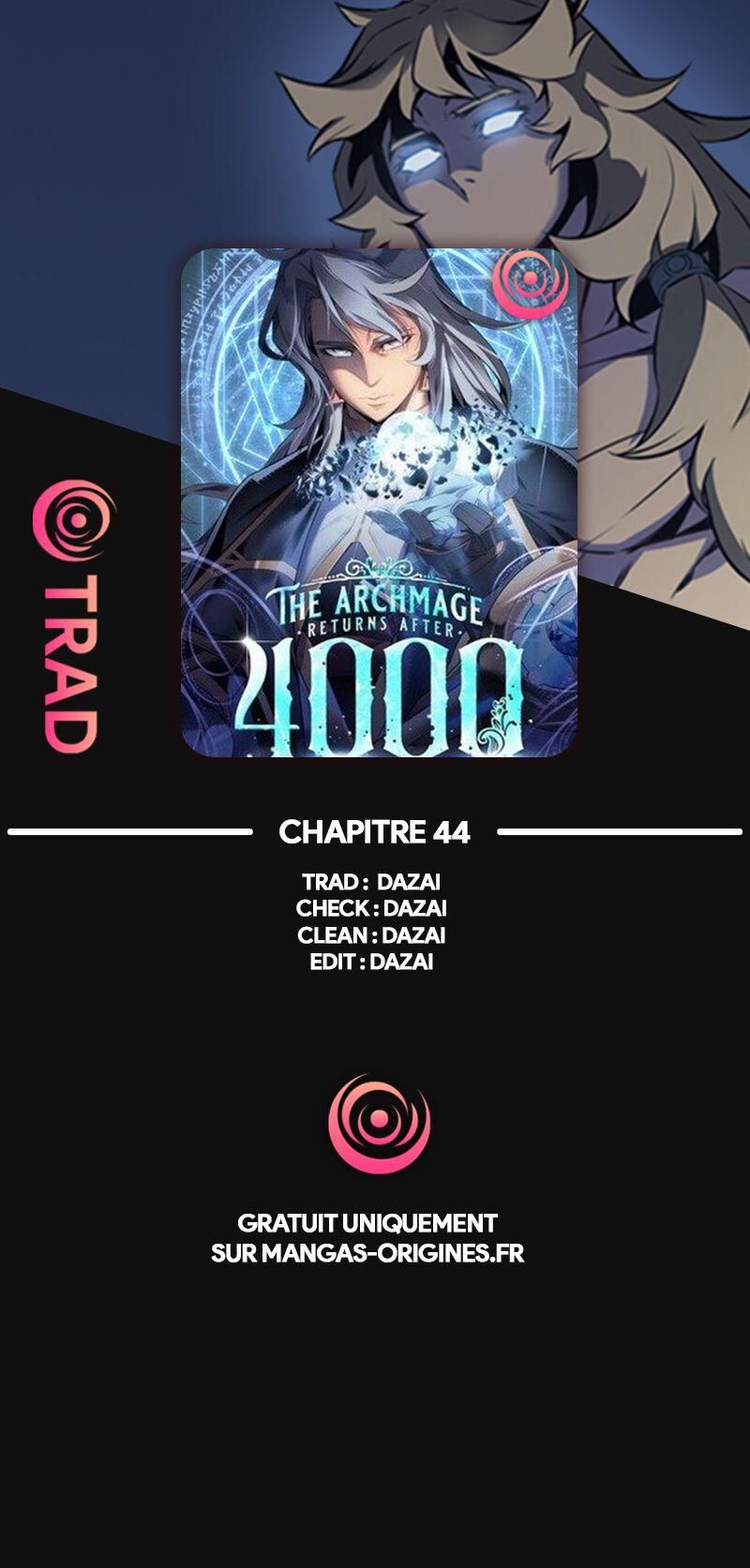 The Great Mage Returns After 4000 Years Chapitre 44 - Page 1