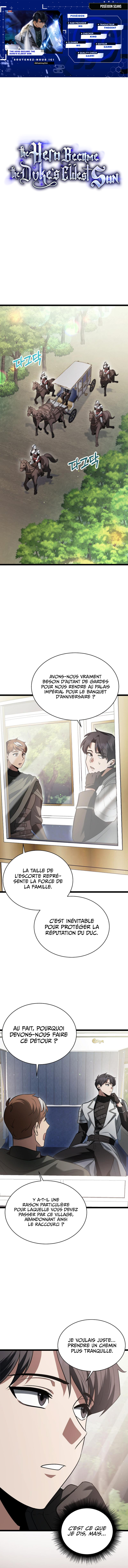The Hero Became the Duke’s Eldest Son Chapitre 17 - Page 1