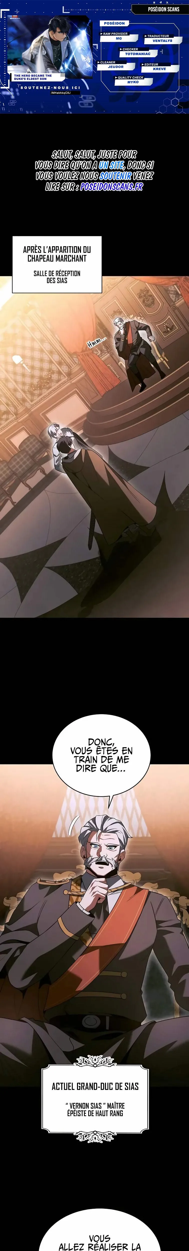 The Hero Became the Duke’s Eldest Son Chapitre 59 - Page 1