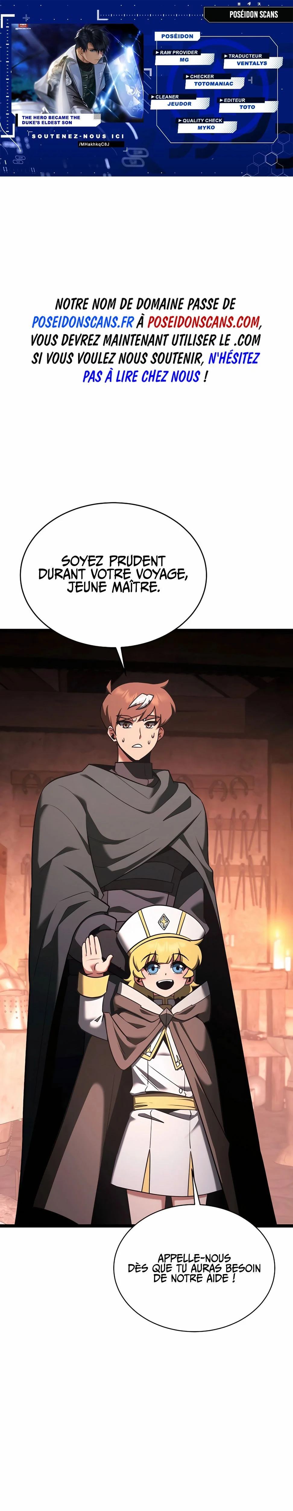 The Hero Became the Duke’s Eldest Son Chapitre 73 - Page 1