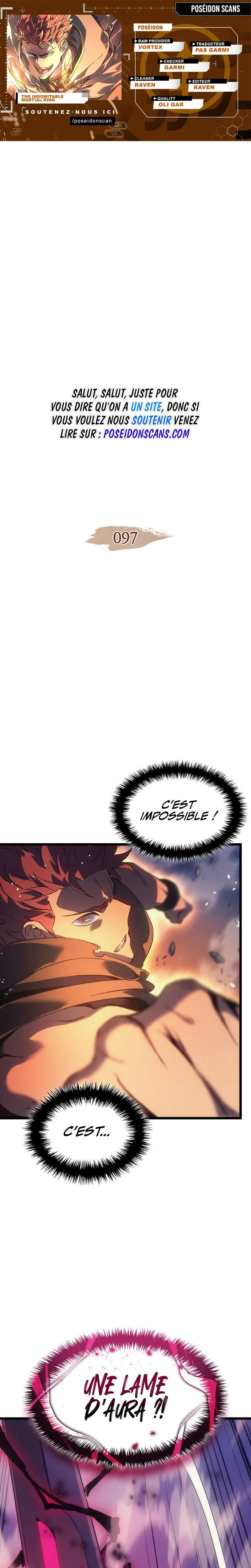 The Indomitable Martial King Chapitre 97 - Page 1