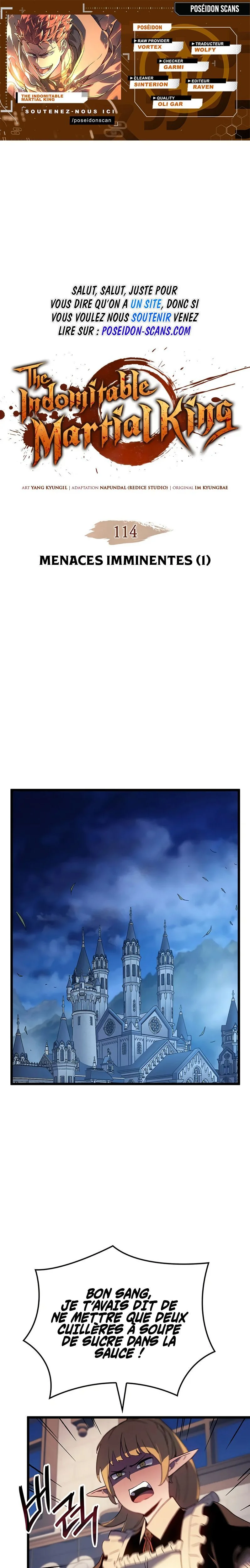 The Indomitable Martial King Chapitre 114 - Page 1