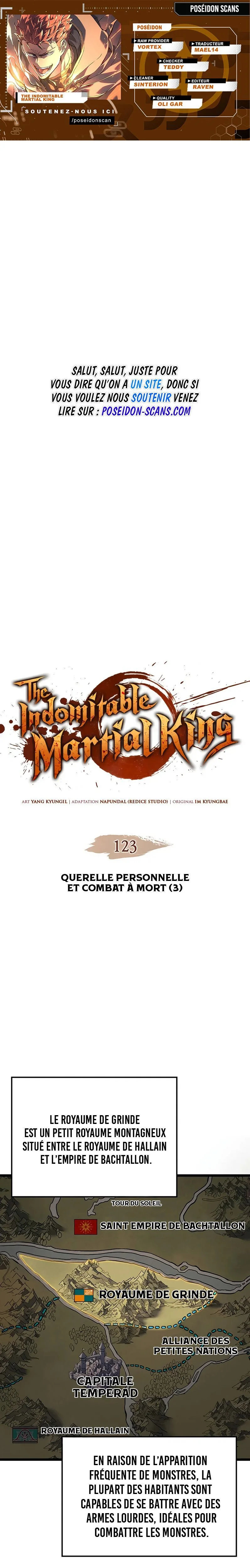 The Indomitable Martial King Chapitre 123 - Page 1