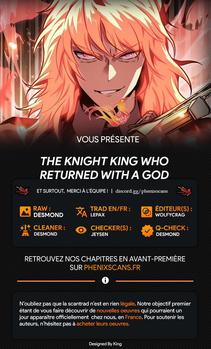 The Knight King Who Returned With a God Chapitre 58 - Page 1