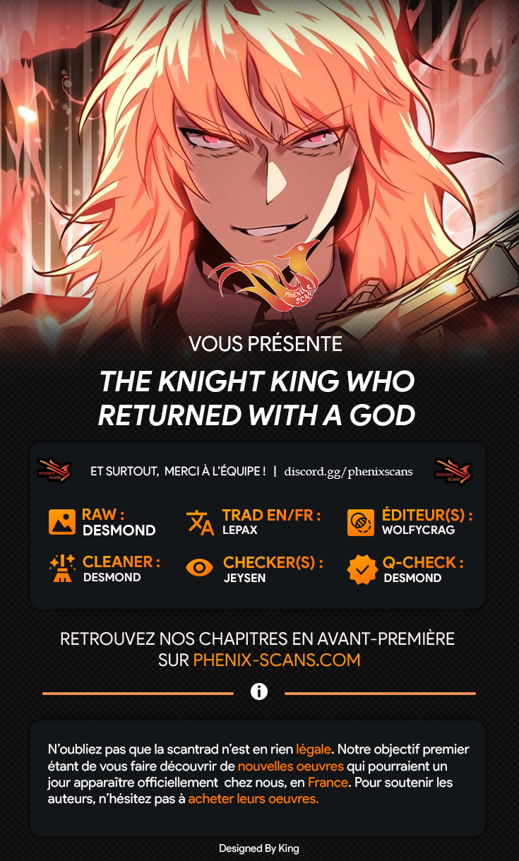 The Knight King Who Returned With a God Chapitre 63 - Page 1