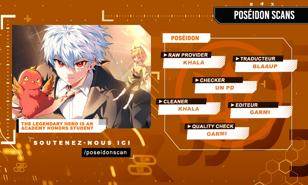 The Legendary Hero is an Academy Honors Student Chapitre 3 - Page 1