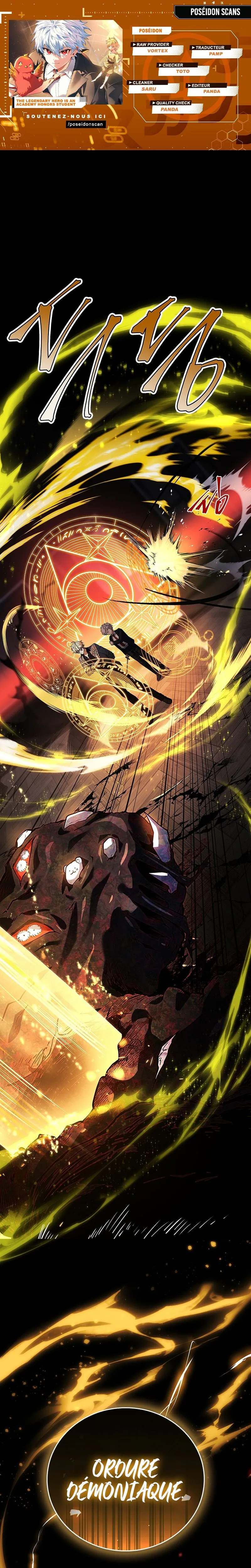The Legendary Hero is an Academy Honors Student Chapitre 38 - Page 1
