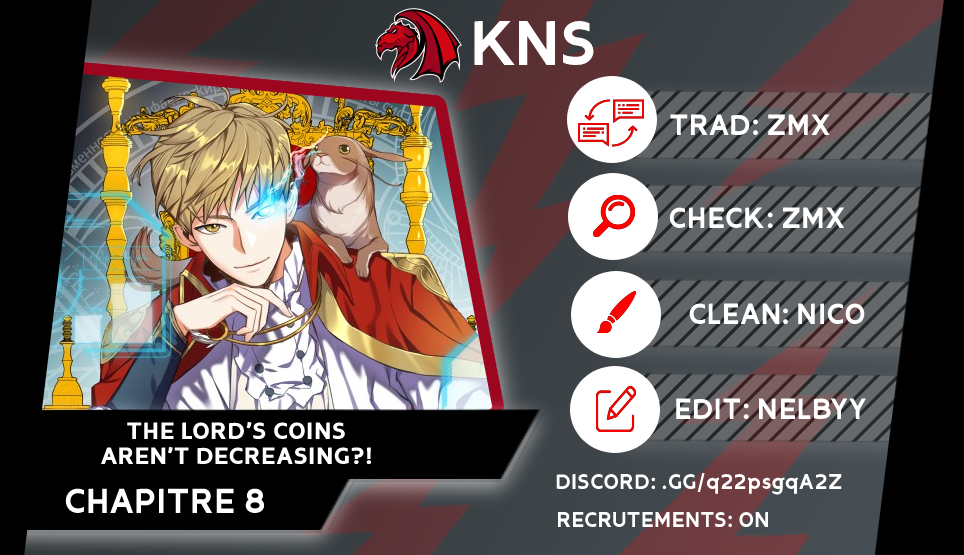 The Lord’s Coins Aren’t Decreasing ?! Chapitre 8 - Page 1