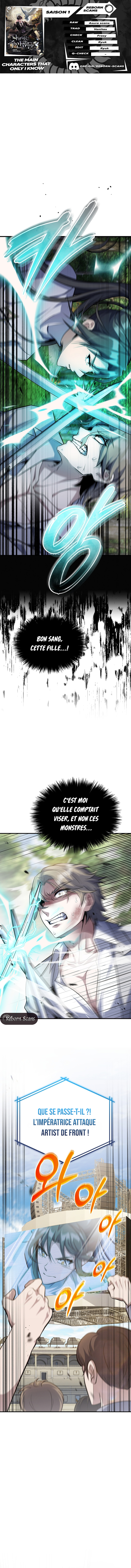 The Main Characters That Only I Know Chapitre 31 - Page 1
