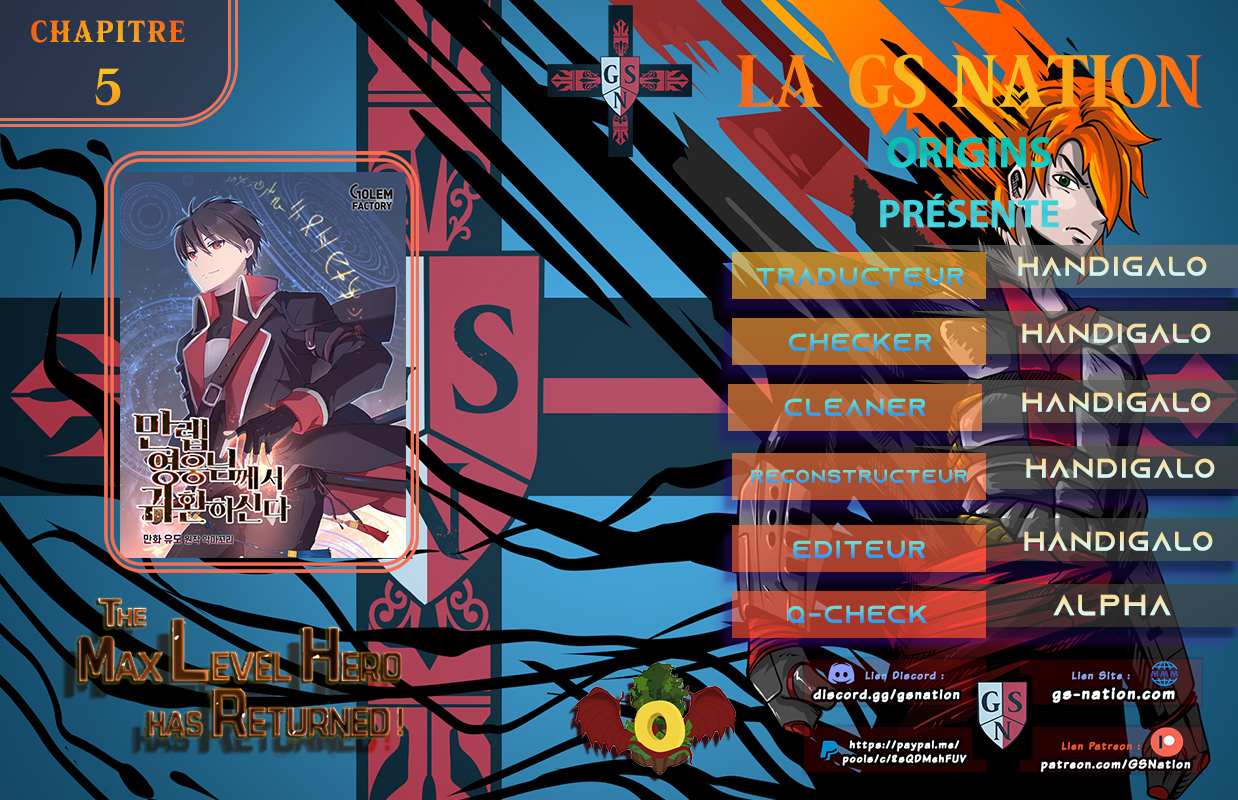 The Max Level Hero has Returned Chapitre 5 - Page 1