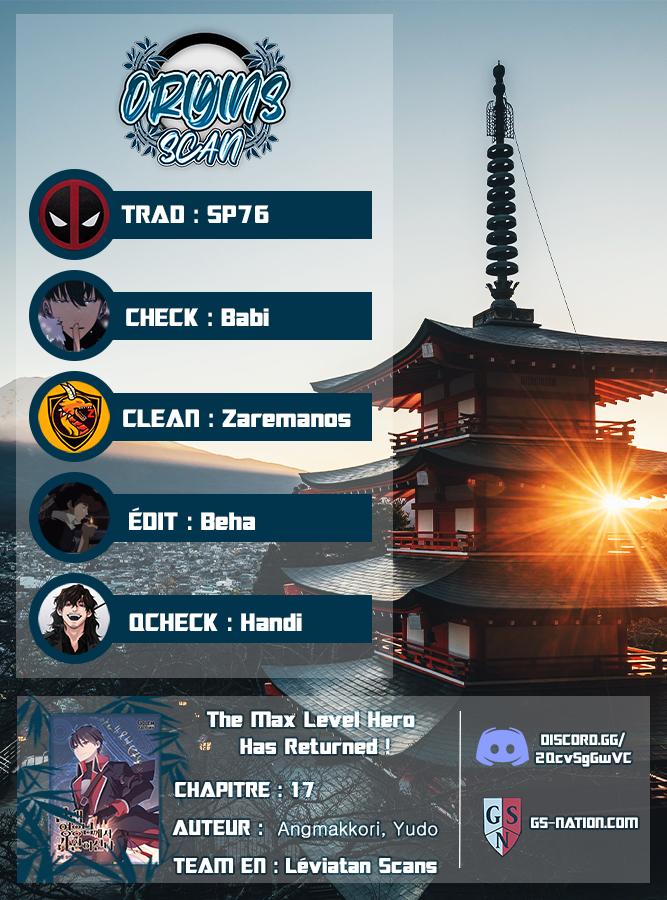 The Max Level Hero has Returned Chapitre 17 - Page 1