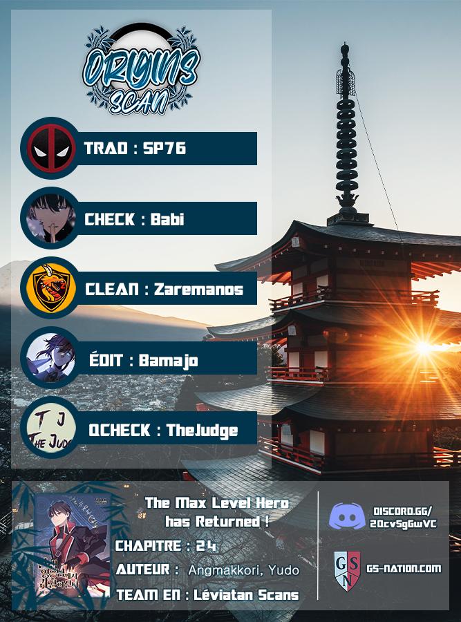 The Max Level Hero has Returned Chapitre 24 - Page 1