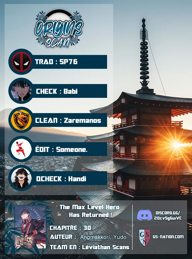 The Max Level Hero has Returned Chapitre 30 - Page 1