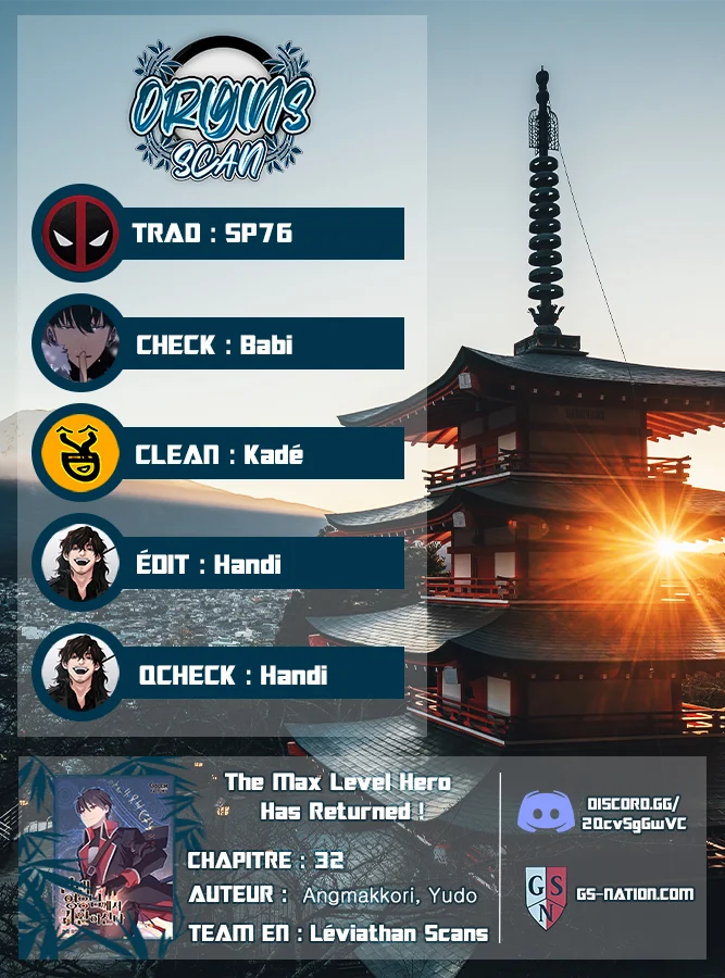 The Max Level Hero has Returned Chapitre 32 - Page 1