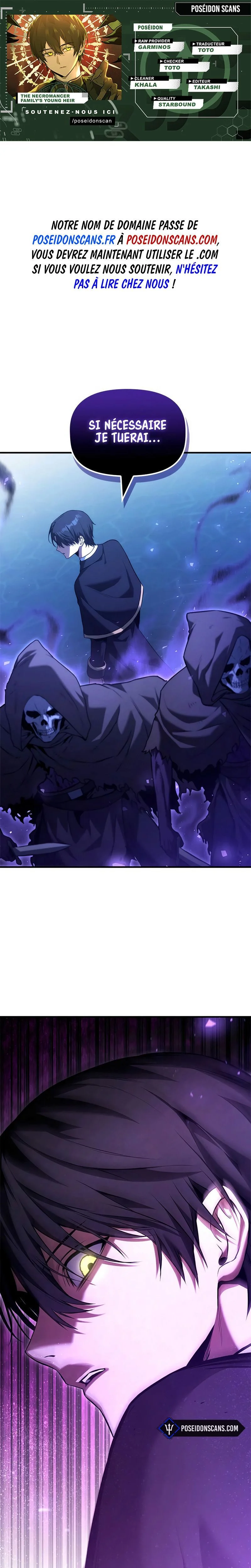 The Necromancer Family’s Young Heir Chapitre 39 - Page 1