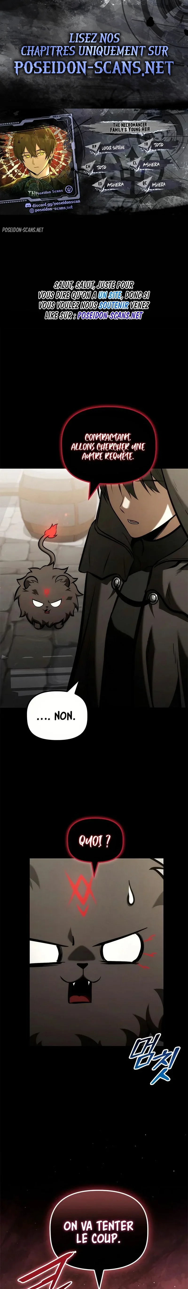 The Necromancer Family’s Young Heir Chapitre 74 - Page 1