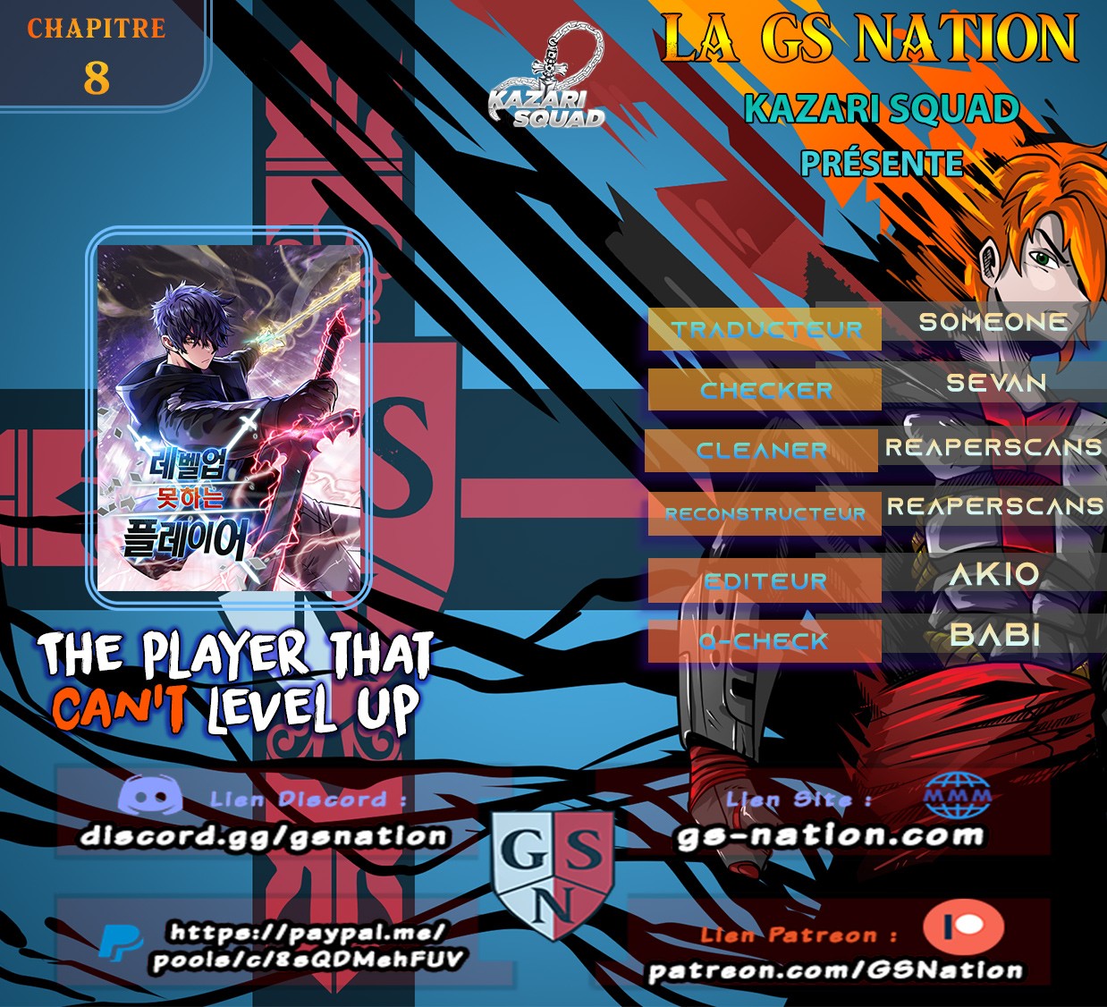 The Player that can’t Level Up Chapitre 8 - Page 1