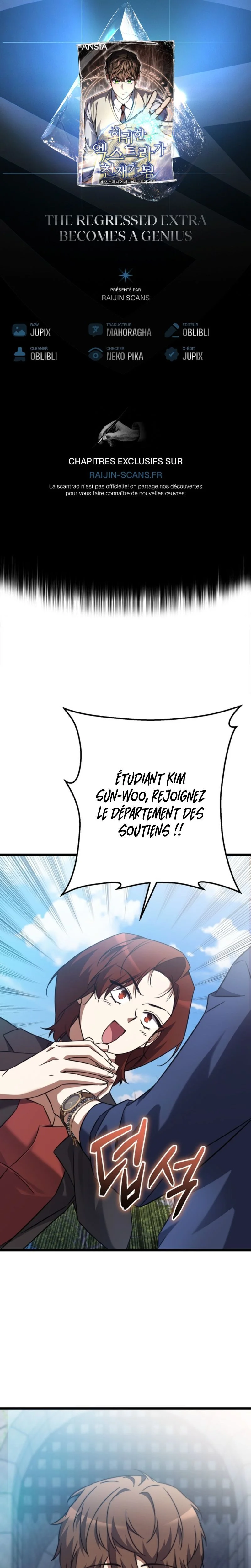 The Regressed Extra Becomes a Genius Chapitre 7 - Page 1