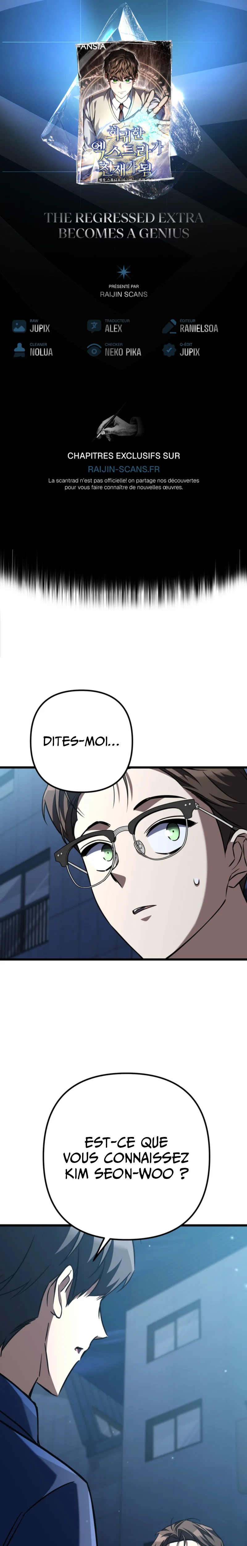 The Regressed Extra Becomes a Genius Chapitre 10 - Page 1