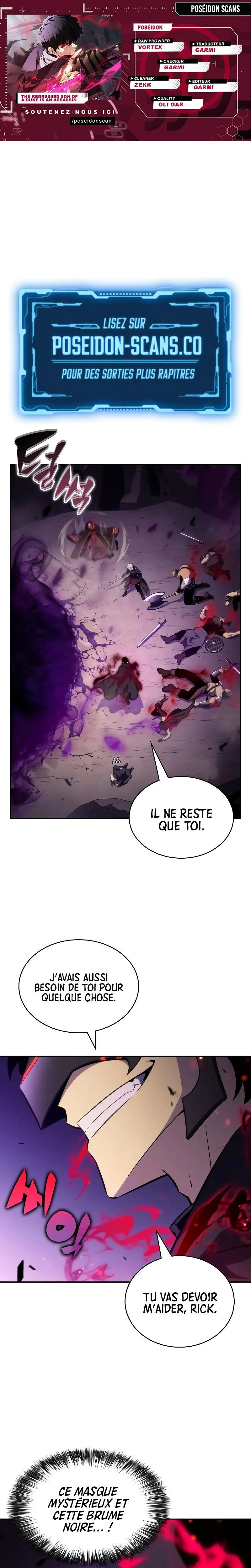 The Regressed Son of a Duke is an Assassin Chapitre 112 - Page 1