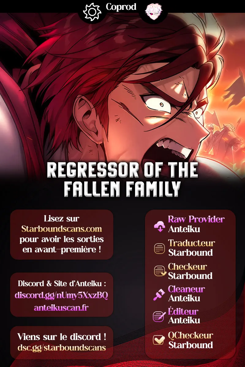 The Regressor Of The Fallen Family Chapitre 94 - Page 1