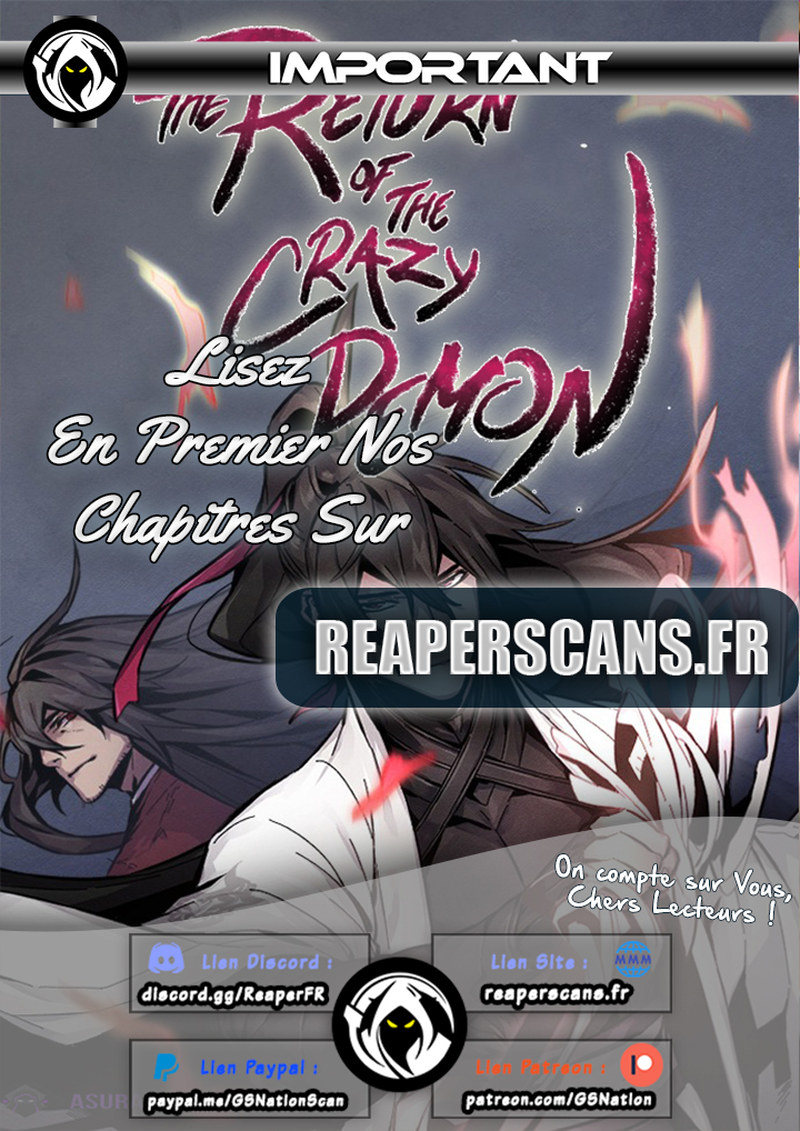 The Return of the Crazy Demon Chapitre 110 - Page 1