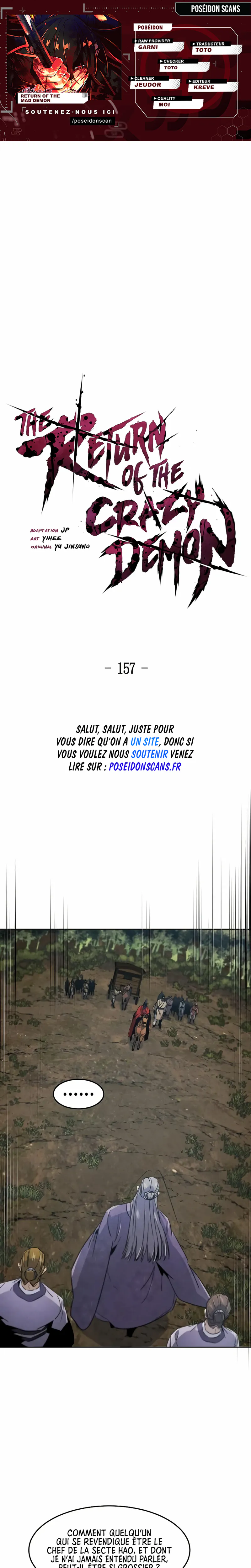 The Return of the Crazy Demon Chapitre 157 - Page 1