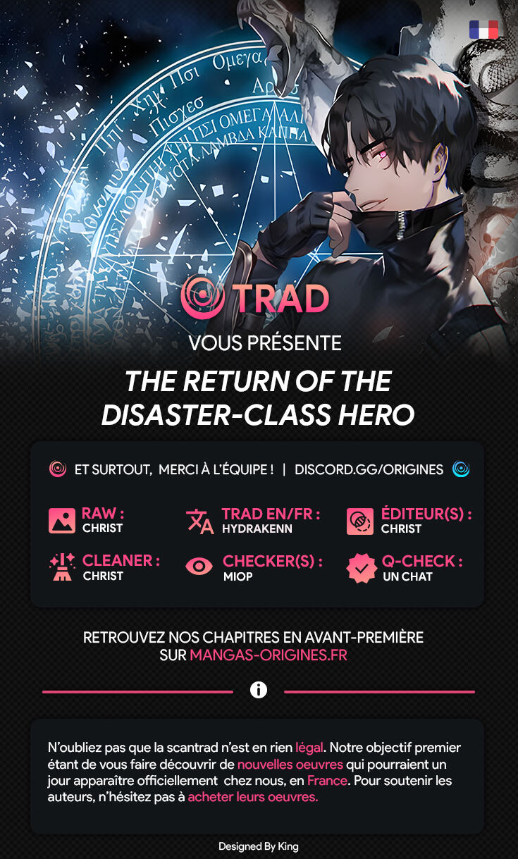The Return of the Disaster-Class Hero Chapitre 37 - Page 1
