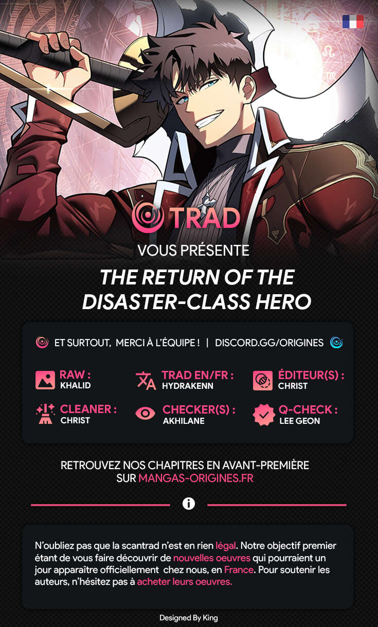 The Return of the Disaster-Class Hero Chapitre 44 - Page 1
