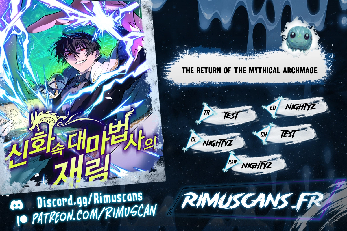 The Return Of The Mythical Archmage Chapitre 2 - Page 1