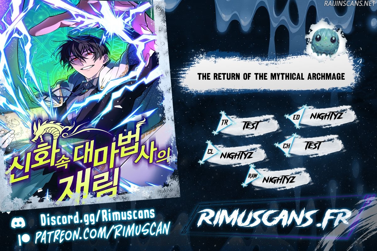 The Return Of The Mythical Archmage Chapitre 20 - Page 1