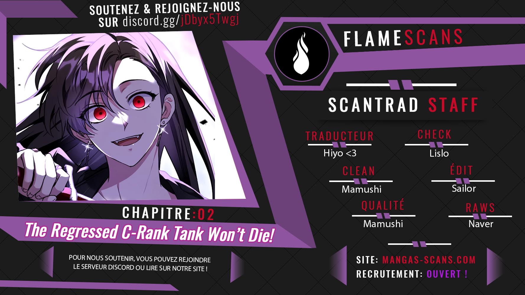 The Returned C-Rank Tank Won't Die! Chapitre 2 - Page 1