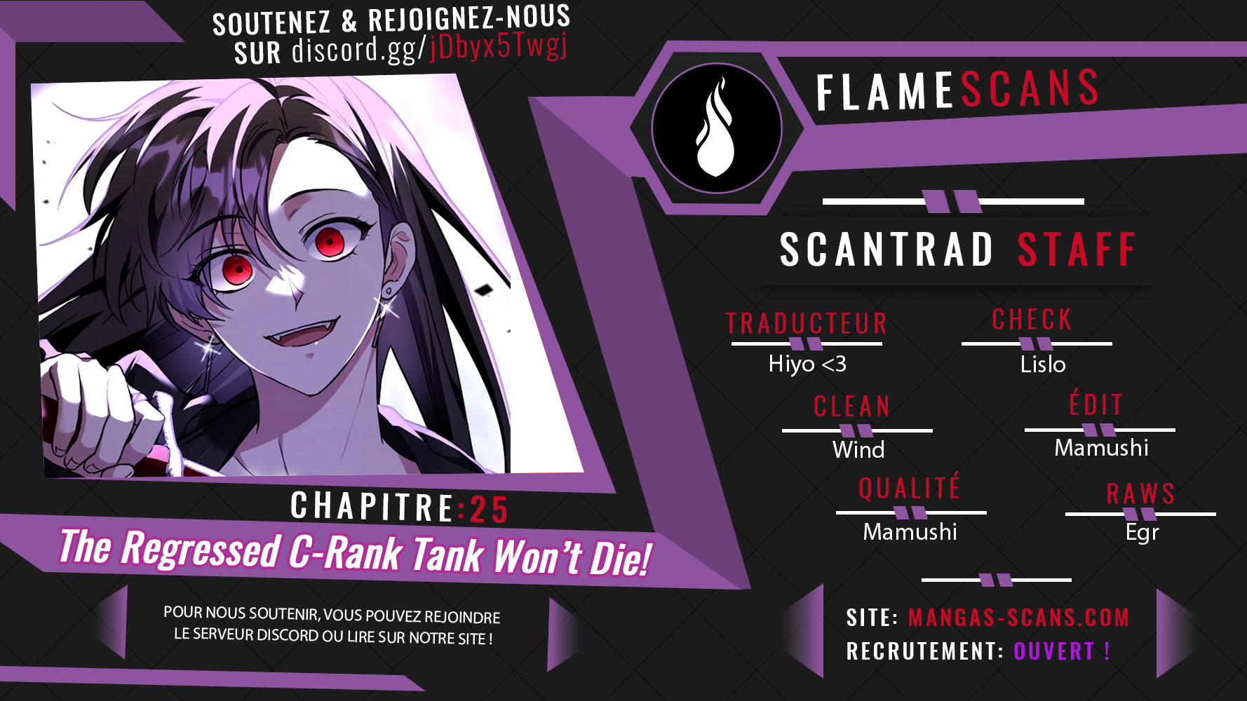 The Returned C-Rank Tank Won't Die! Chapitre 25 - Page 1