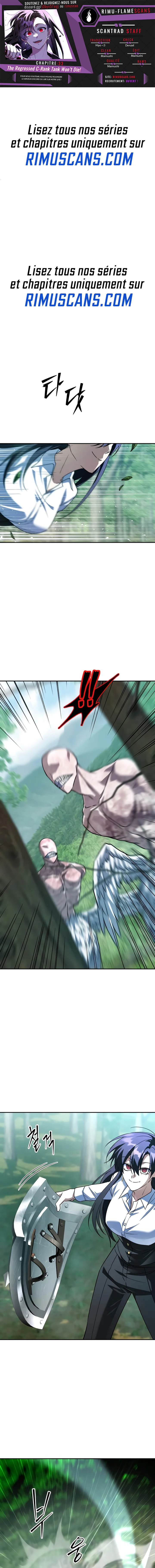 The Returned C-Rank Tank Won't Die! Chapitre 33 - Page 1