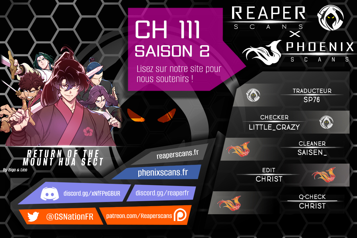 The Returns of The Mount Hua sect Chapitre 111 - Page 1