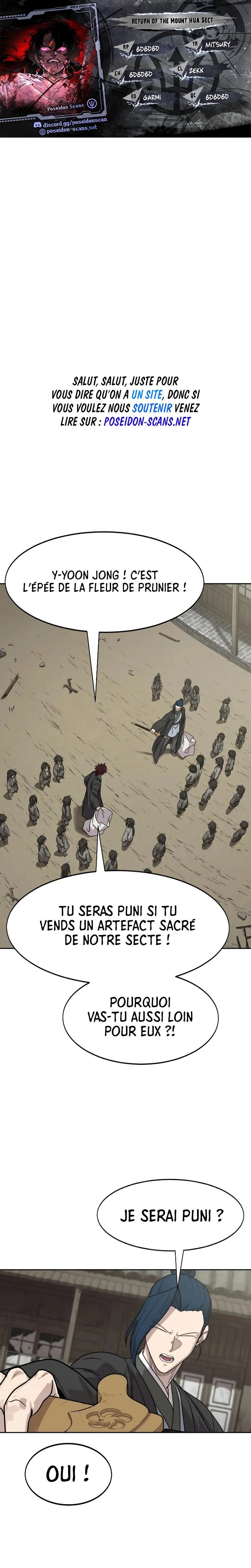 The Returns of The Mount Hua sect Chapitre 155 - Page 1