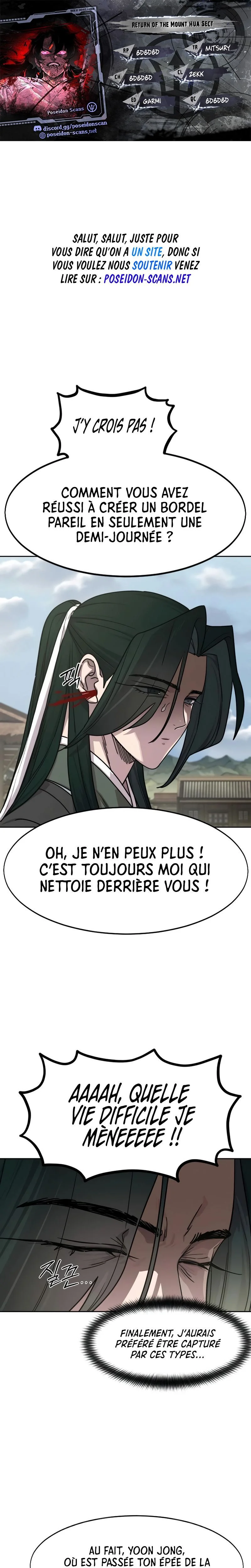The Returns of The Mount Hua sect Chapitre 156 - Page 1