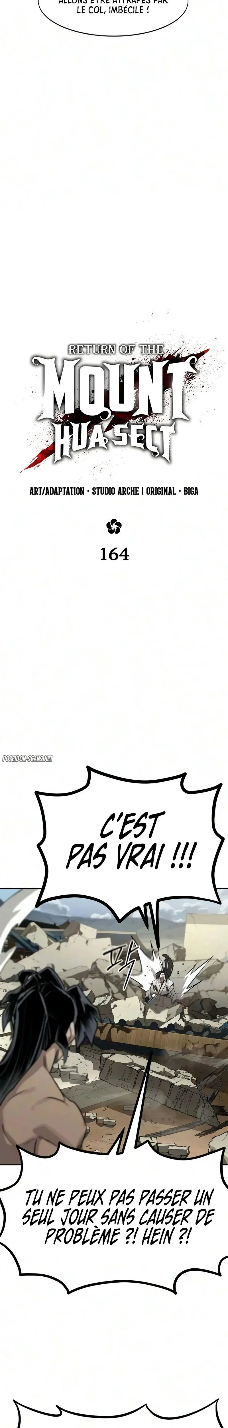 Return of the Mount Hua Sect Chapitre 164 - Page 6