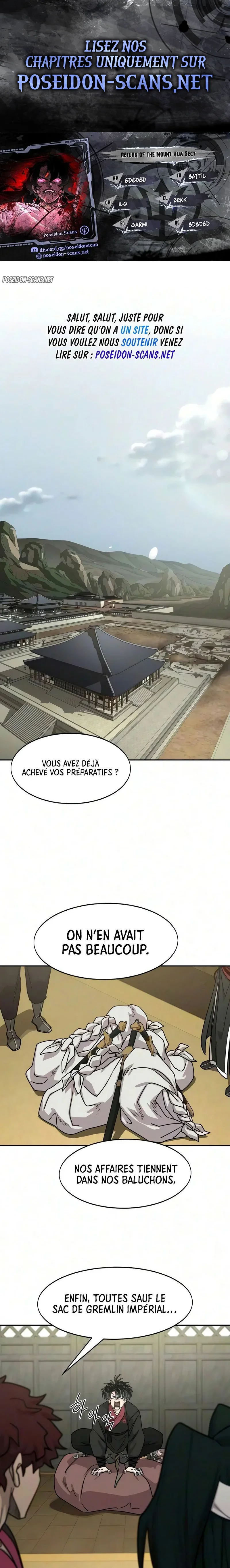 Return of the Mount Hua Sect Chapitre 167 - Page 1