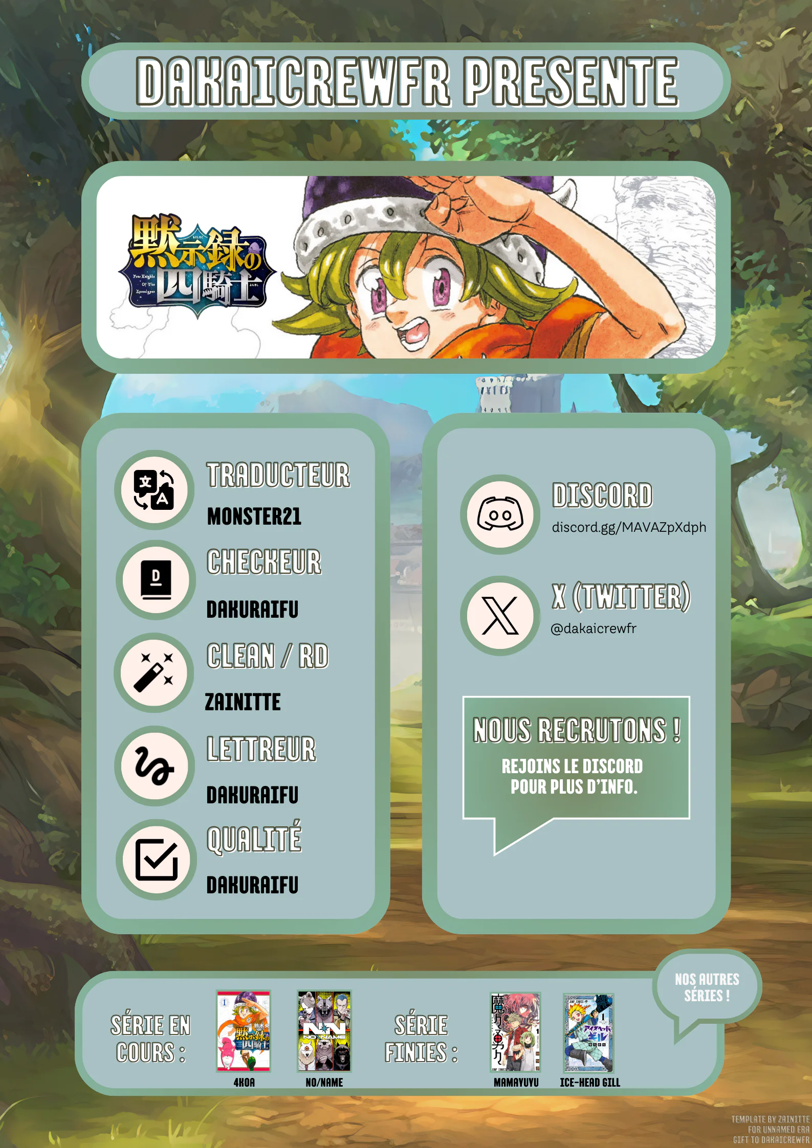 The Seven Deadly Sins: Four Knights of the Apocalypse Chapitre 187 - Page 21