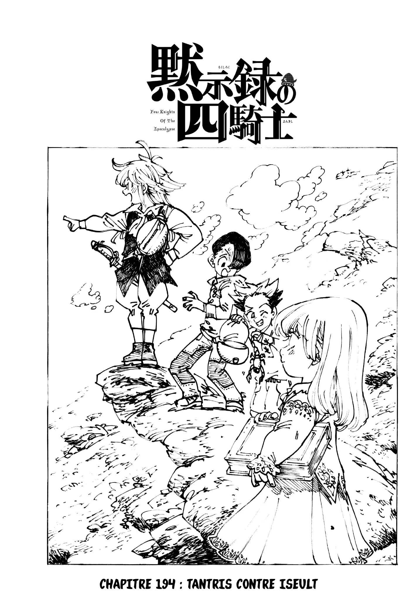 The Seven Deadly Sins: Four Knights of the Apocalypse Chapitre 194 - Page 1