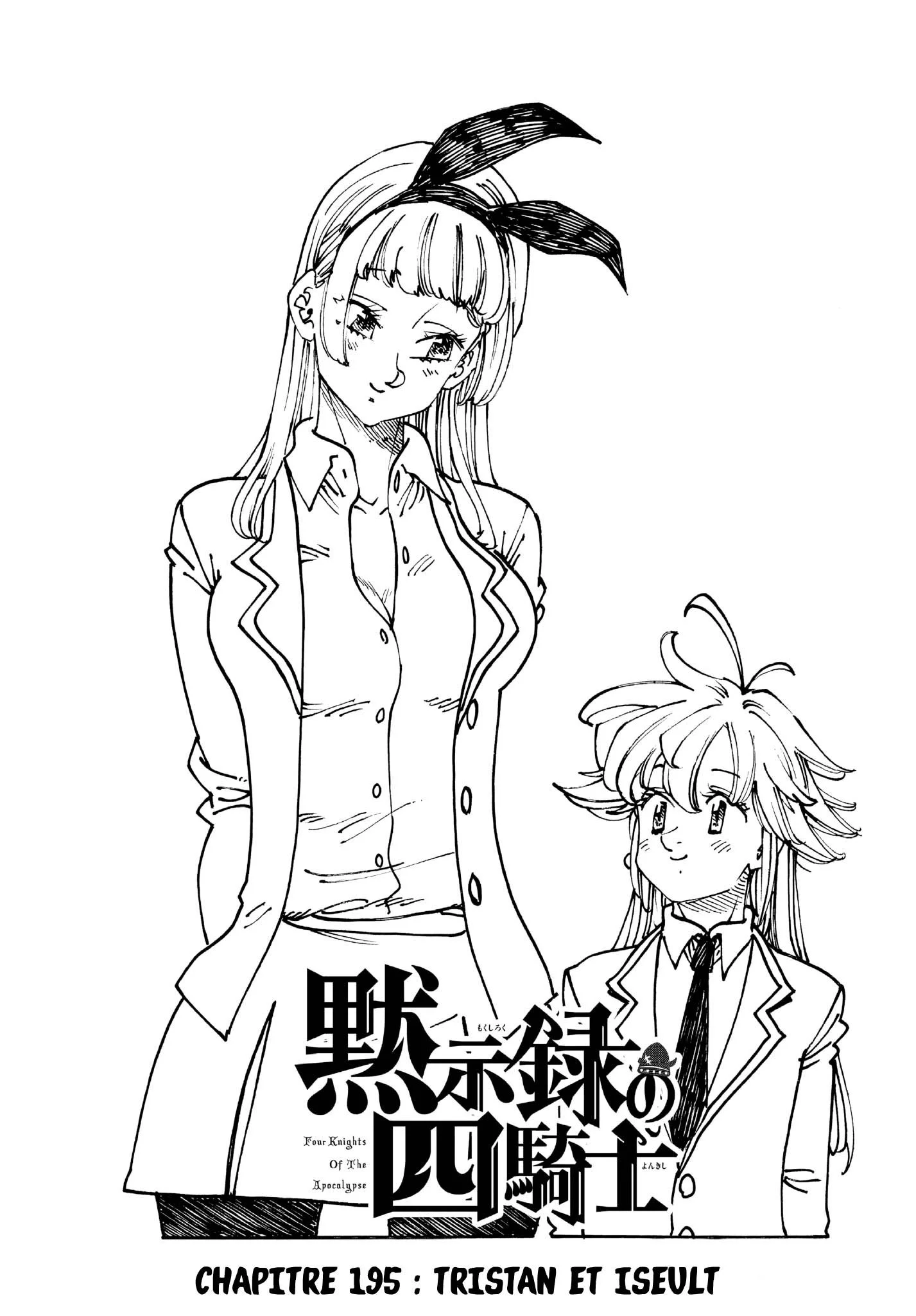 The Seven Deadly Sins: Four Knights of the Apocalypse Chapitre 195 - Page 1