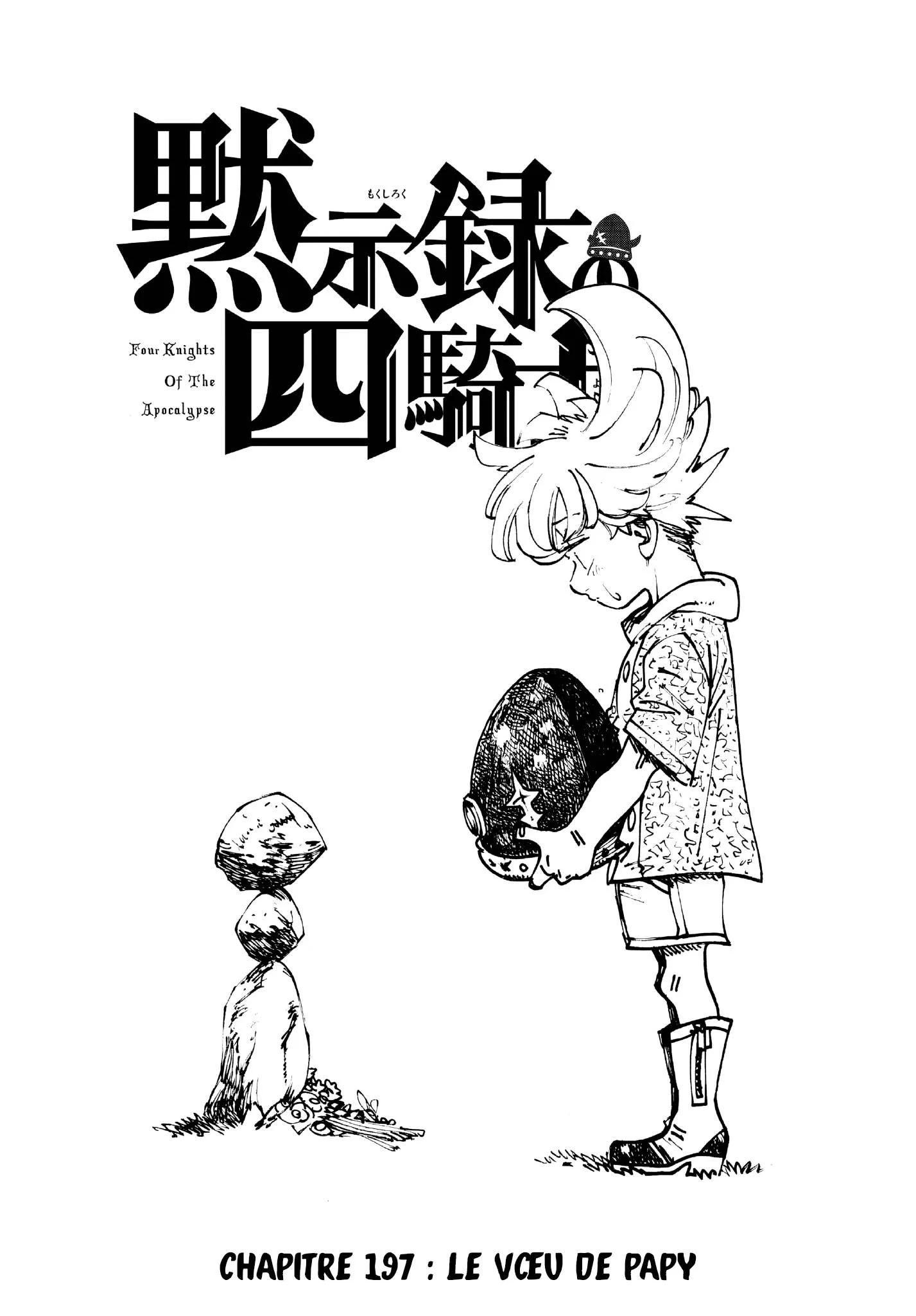 The Seven Deadly Sins: Four Knights of the Apocalypse Chapitre 197 - Page 1