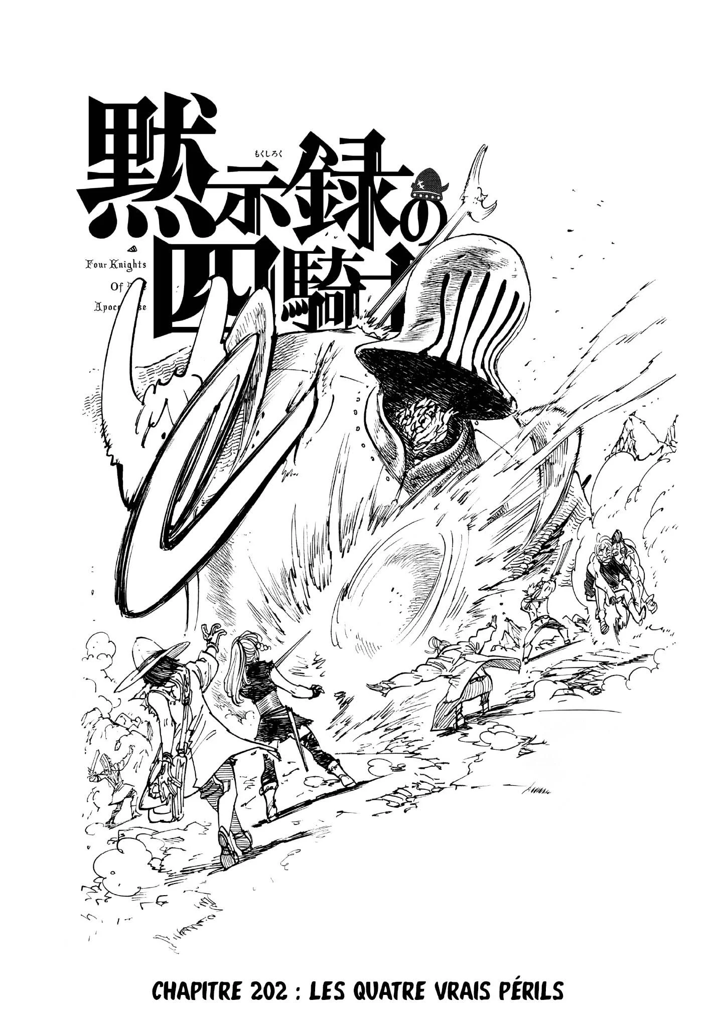 The Seven Deadly Sins: Four Knights of the Apocalypse Chapitre 202 - Page 1
