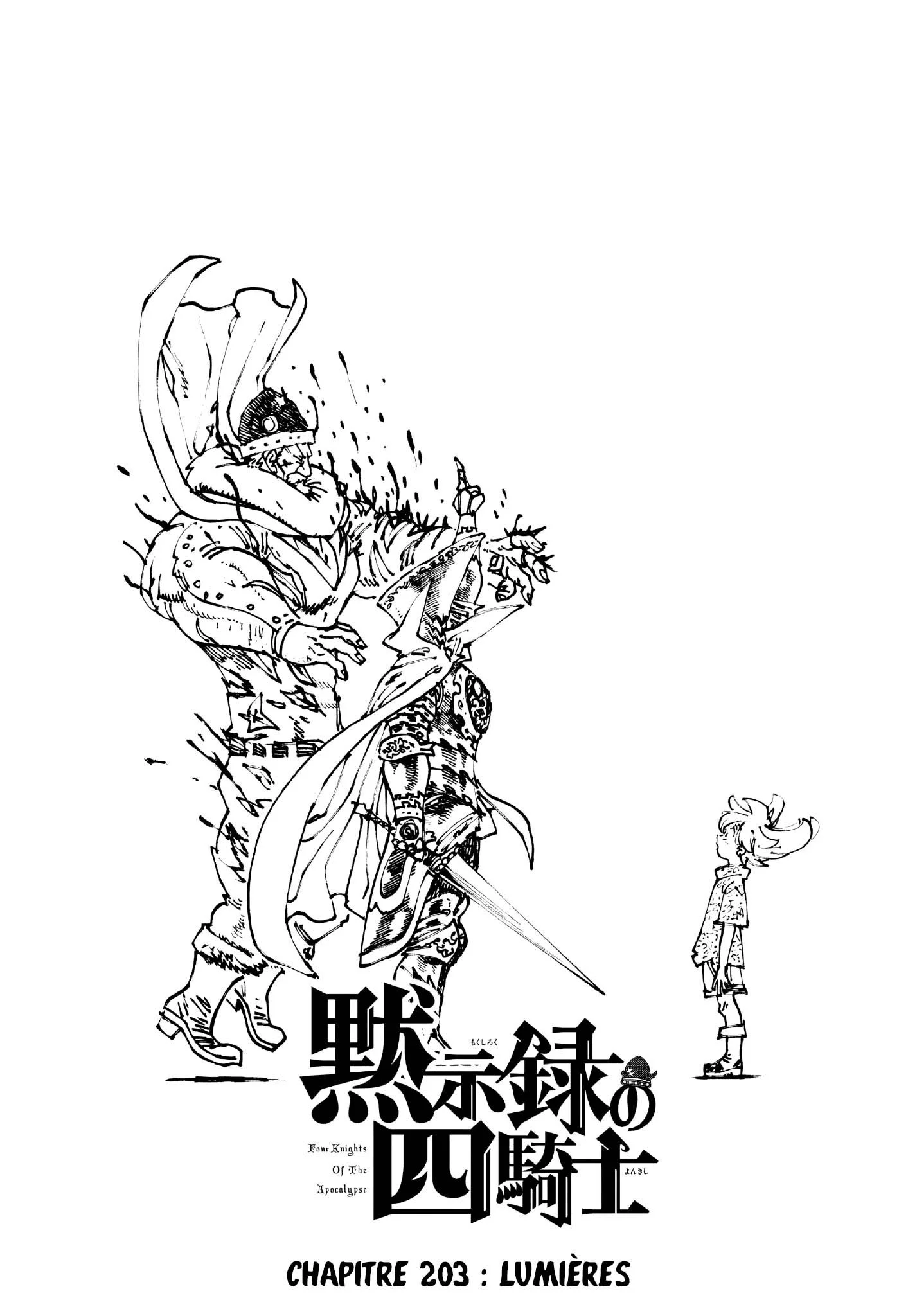 The Seven Deadly Sins: Four Knights of the Apocalypse Chapitre 203 - Page 1